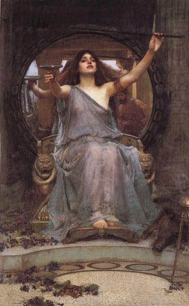 John William Waterhouse Circe Offering the  Cup to Odysseus china oil painting image